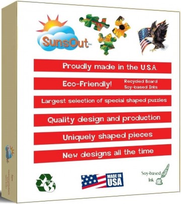 SunsOut - The Overseer - 1000 Stukjes 3