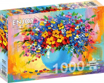 Enjoy Puzzle - A Bouquet of Flowers - 1000 Stukjes 2