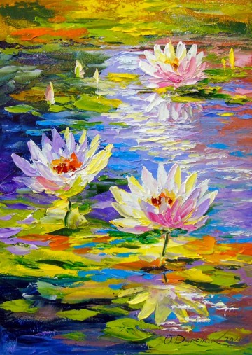 Enjoy Puzzle - Water Lilies in the Pond - 1000 Stukjes