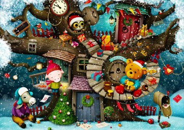 Enjoy Puzzle - Fairy Tale Christmas - 1000 Stukjes
