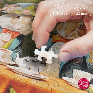 CherryPazzi - Fancy Bunny Party - 500 Stukjes 7