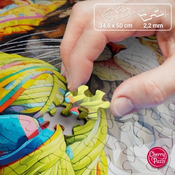 CherryPazzi - Feline Whimsy - 500 Stukjes  7