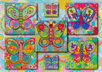 Enjoy Puzzle - Butterflies - 1000 Stukjes 3