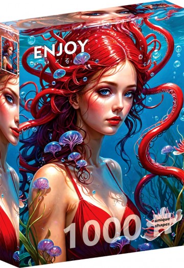 Enjoy Puzzle - Ginger Mermaid - 1000 Stukjes 2
