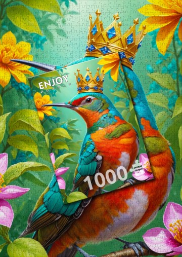 Enjoy Puzzle - The King - 1000 Stukjes 6