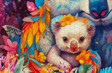 Enjoy Puzzle - Koala Kuddles - 1000 Stukjes 5