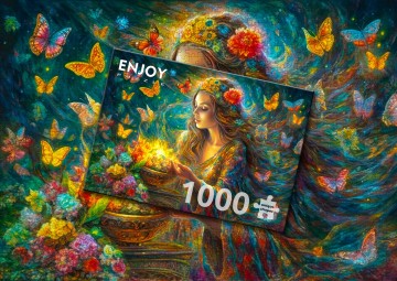 Enjoy Puzzle - Reborn - 1000 Stukjes 6