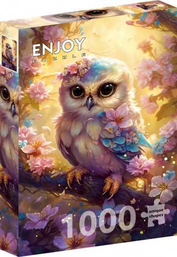 Enjoy Puzzle - Gentle Owl - 1000 Stukjes 2