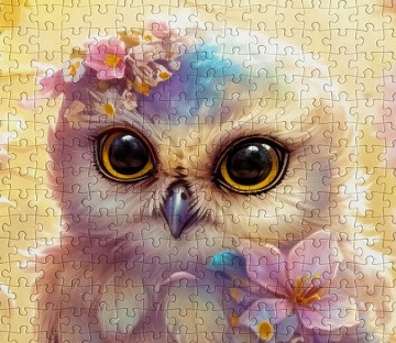 Enjoy Puzzle - Gentle Owl - 1000 Stukjes 5