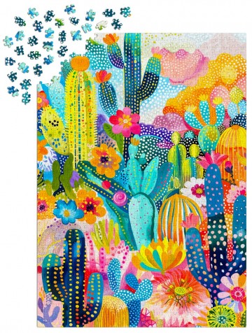Enjoy Puzzle - Cacti Land - 1000 Stukjes 6