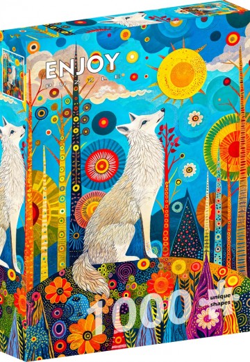 Enjoy Puzzle - White Guardian - 1000 Stukjes 2
