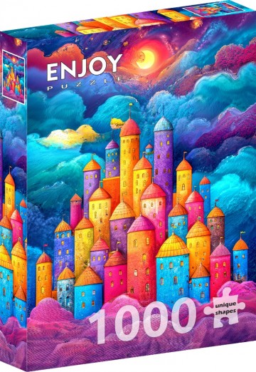 Enjoy Puzzle - Clouds Fortress - 1000 Stukjes 2