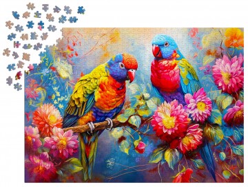 Enjoy Puzzle - Tropical Companions - 1000 Stukjes 5