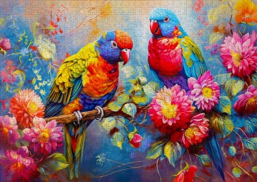 Enjoy Puzzle - Tropical Companions - 1000 Stukjes 3