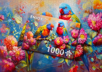 Enjoy Puzzle - Tropical Companions - 1000 Stukjes 6