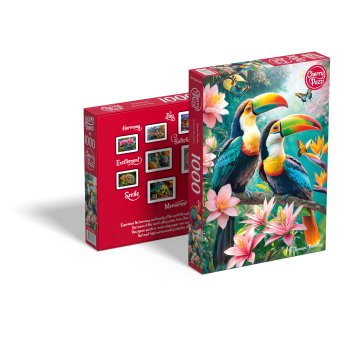 CherryPazzi - Toucan's Paradise - 1000 Stukjes 3