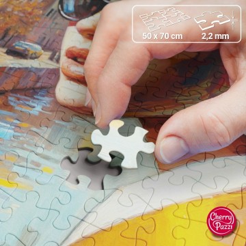 CherryPazzi - Girl With a Pearl - 1000 Stukjes 6