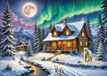 CherryPazzi - Northern Lights - 1000 Stukjes