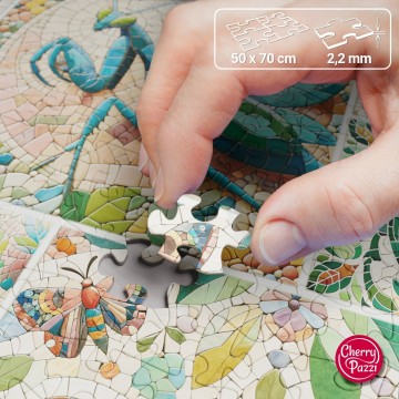 CherryPazzi - Mosaic of the Miniature Wild - 1000 Stukjes 7