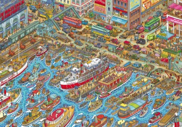 Tucker's Fun Factory - Drukke Haven - 300 XL Stukjes