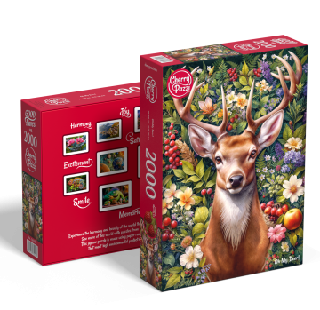 CherryPazzi - Oh My Deer! - 2000 Stukjes 3