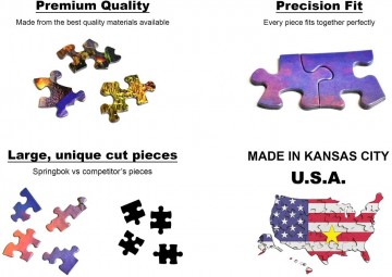 Springbok - Christmas Tree Farm - 1000 Stukjes 4