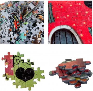 Nova Puzzle - Colorful Cat - 1000 Stukjes 3