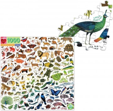 EeBoo - A Rainbow World - 1000 Stukjes 3