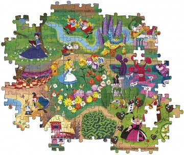 Clementoni - Alice in Wonderland (Story Maps) - 1000 Stukjes  3