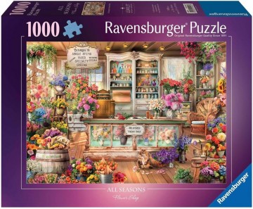 Ravensburger - All Seasons Flower Shop - 1000 Stukjes 2