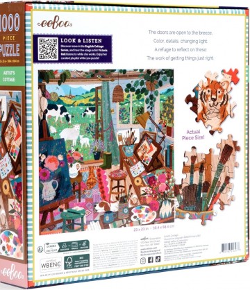 EeBoo - Artist's Cottage - 1000 Stukjes 3