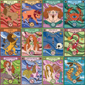 Hachette - Astrologie - 1000 Stukjes