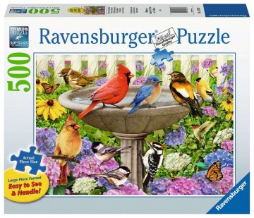Ravensburger - At the Birdbath - 500 XL Stukjes 2