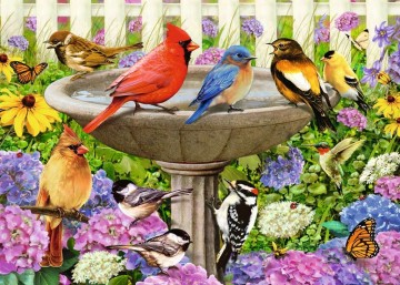 Ravensburger - At the Birdbath - 500 XL Stukjes