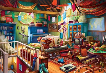 Masterpieces - Attic Treasures - 1000 XL Stukjes