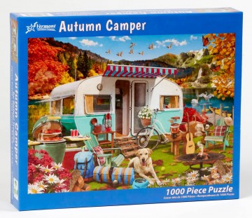 Vermont Christmas Company - Autumn Camper - 1000 Stukjes 2