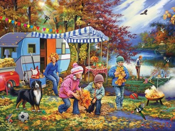 Bits and Pieces - Autumn Camping - 1000 Stukjes