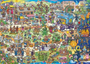 Gibsons - Barmy Britain - 1000 Stukjes