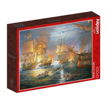 Alipson Puzzle - Battle of the Nile - 1000 Stukjes 2