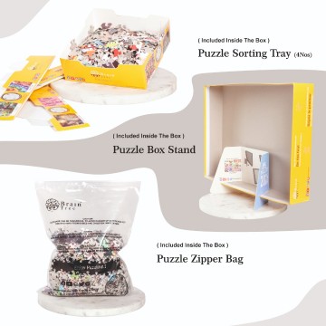 Brain Tree - Flower Grid - 1000 Stukjes 5