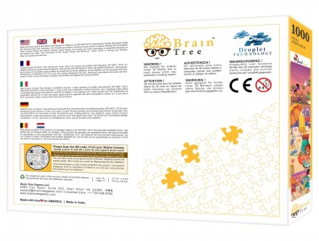 Brain Tree - Beach Sunset - 1000 Stukjes 4