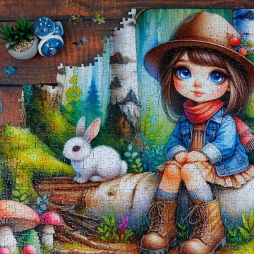 JaCaRou Puzzle - Bonds of Tranquility - 1000 Stukjes 3