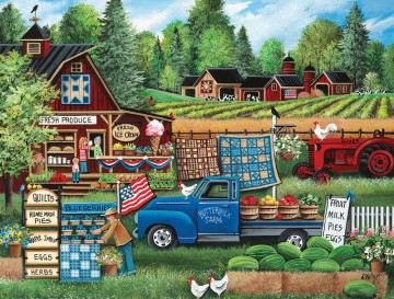 Bits and Pieces - Buttermilk Farm Summer - 1000 Stukjes