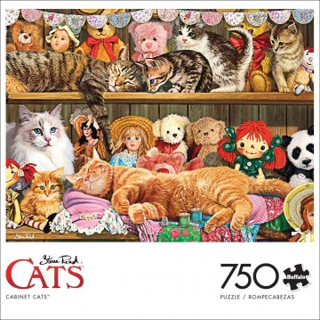 Buffalo Games - Cabinet Cats - 750 Stukjes 2