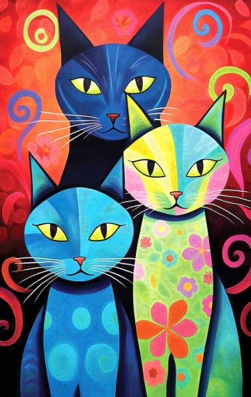 SunsOut - Cat Family - 550 Stukjes