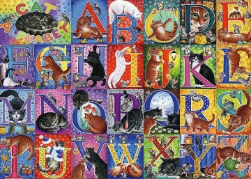 Trefl - Cat's Alphabet - 500 Stukjes