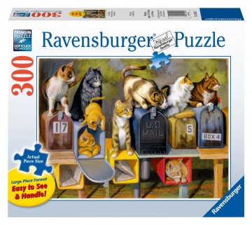 Ravensburger - Cat's Got Mail - 300 XXL Stukjes 2