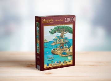 Magnolia - Cats on the Tree - 1000 Stukjes 2