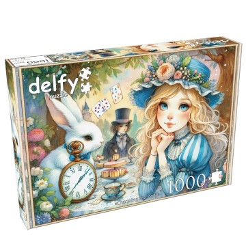 Delfy Puzzle - Charming Tea Party - 1000 Stukjes 2