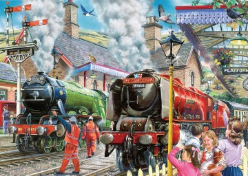 The House of Puzzles - Checking the Line - 1000 Stukjes